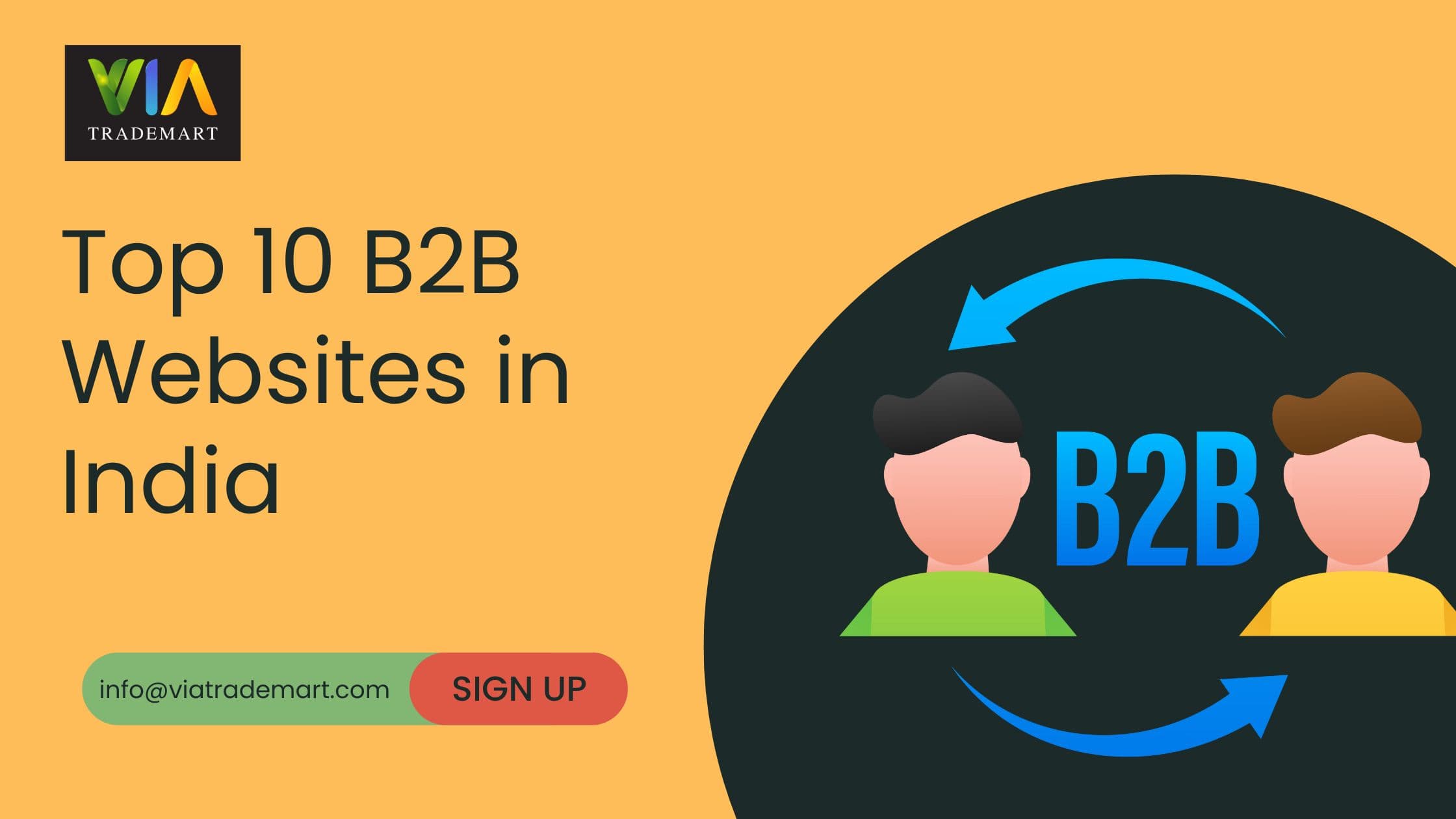 Top 10 B2B Websites in India – ViaTradeMart
